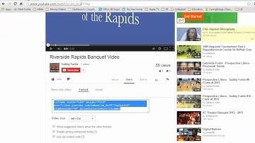 Edublogs - How to Embed a Youtube Video