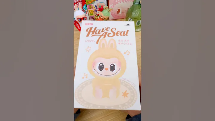 Which Labubu Did I Pull?🐰 Pop Mart Have a Seat Blind Box Unboxing 😱 #popmart #labubu  #shorts