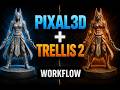 Pixal3D + Trellis 2 ComfyUI Workflow – FREE AI Image to 3D