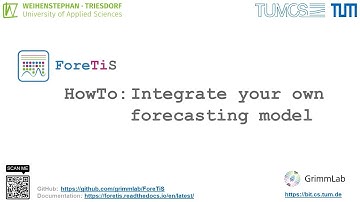 ForeTiS - Time Series Forecasting in Python - Integreate new prediction model
