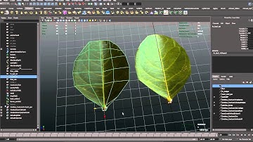 Maya Dynamics tutorial - Bursting through leaf hedges & sticky vines - Part 1
