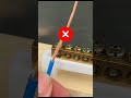 Very Safe Wire Connection