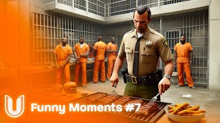 LSSD dělá grilovačku s vězni a odhalení Luboše Bailadora?! - Funny Moments#7 | Unity Roleplay