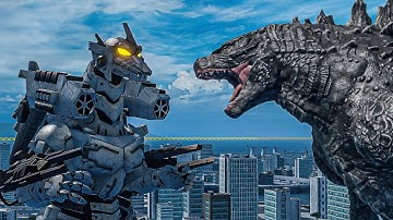 Kiryu Vs Godzilla Battle | Roblox Kaiju Multiverse 2.0