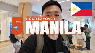 🇵🇭 2024 Vlog - 5 Hour Layover in Manila - 📍BGC - Fely J Filipino Food, Food Courts, Malls, Hi Street