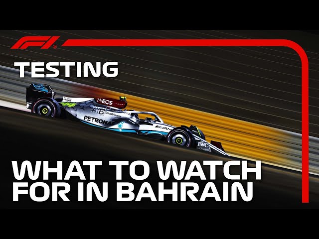 watch f1 testing