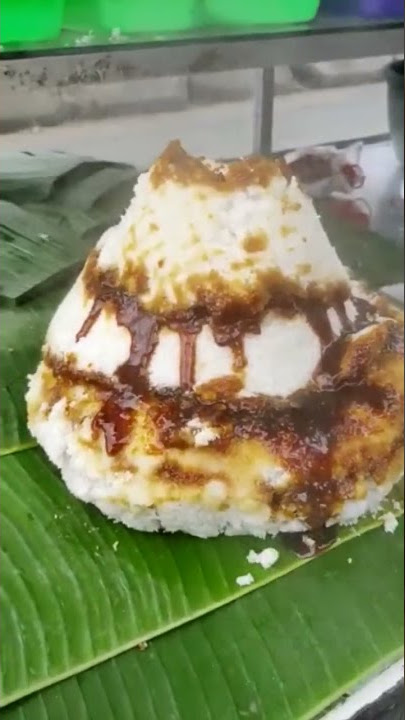 Tiwul kukus gula merah lumer