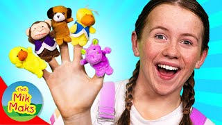 Finger Puppets Song Collection | Kids Songs with Ava | The Mik Maks