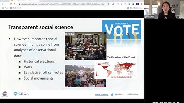 BITSS RT2 Virtual: Cecilia Mo -- Pre-analysis Plans for Observational Research