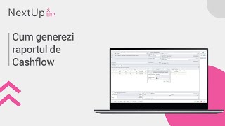 Tutorial - Cum generezi raportul de Cashflow (NextUp ERP)