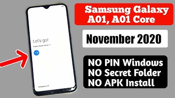 SAMSUNG Galaxy A01 (SM-A015) FRP/Google Lock Bypass Android 10 WITHOUT PC - NO SCREENSHOT
