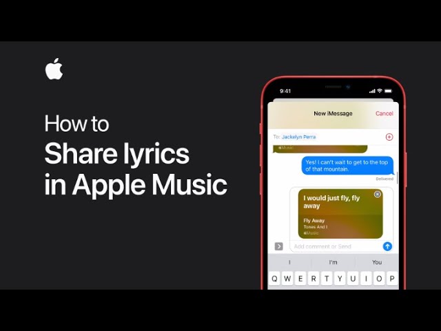 See lyrics and sing in Apple Music on your iPhone or iPad – Apple