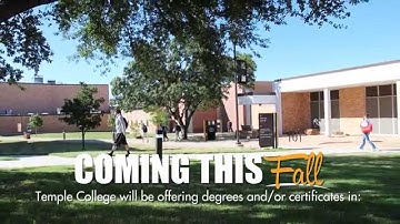 Temple College Computer Aided Design (CAD) Commercial