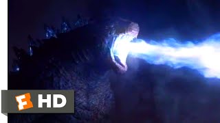 Godzilla (2014) - Godzilla vs. Male MUTO Scene (8/10) | Movieclips