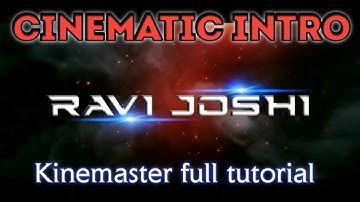 kinemaster tutorial : cinematic intro || by Yog tech