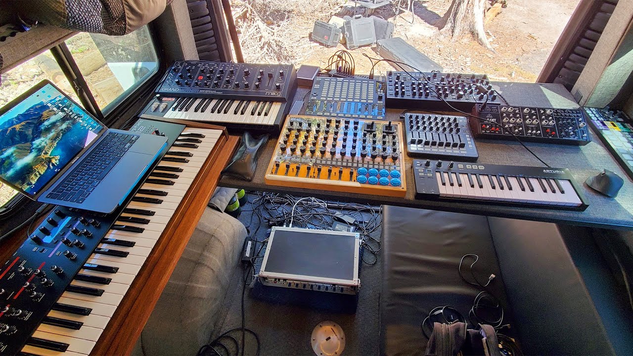 Mobile Home Studio: One Man's Ableton Production Rig in an RV - DJ TechTools