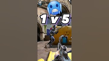 RATE THIS 1V5 CLUTCH...😲 #shorts