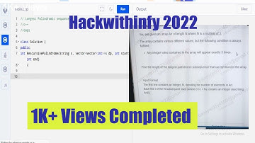 Longest Palindromic Subsequance code asked in Hackwithinfy 5-Mar-2022