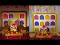 Easy Ganpati Decoration Ideas For Home/Ganpati Decoration Ideas/Simple Ganpati Decoration 💡