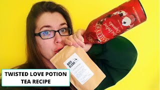 Twisted love potion: alcoholic potion recipe (using bird and blend
tea)