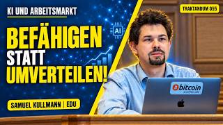 EDU-Grossrat Samuel Kullmann: KI-Produktivitätsgewinne nutzen statt staatlich umverteilen