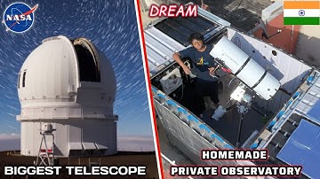 I Build My Own 10 Lakh Indian Observatory! Homemade Powerful Telescope भारत से पहली बार।