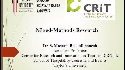 Mixed Method Research (Part 2) - Mixed-method designs