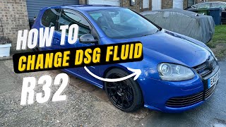 MK5 Golf R32 DSG Gearbox Service * DRIVEWAY * *HOME DRIVE WAY* * DIY *