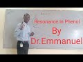 Resonance In Phenol English Explanation 🧐😇💥💯