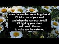 Daisies In Darkness - Dylan Jordan (Lyrics)