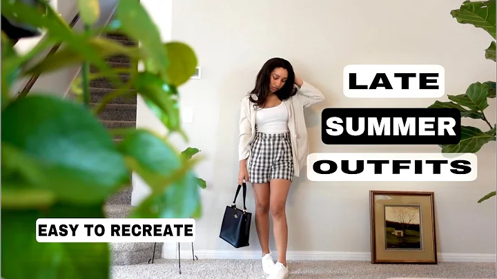 EASY COMFY-CHIC LATE SUMMER OUTFITS | Life With El...