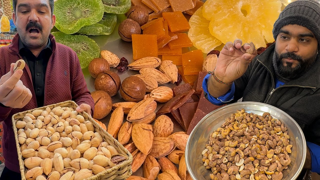 Biggest Dried Fruits Bazar RARE & TROPICAL FRUIT at Street Food of
