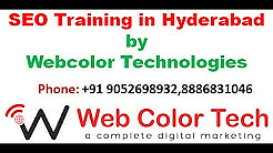 SEO Training in Hyderabad by Webcolor Technologies with 100% Job Assistance