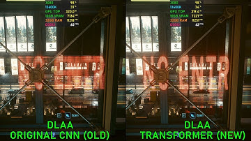 DLSS - Transformer model (New) vs CNN model (Old)