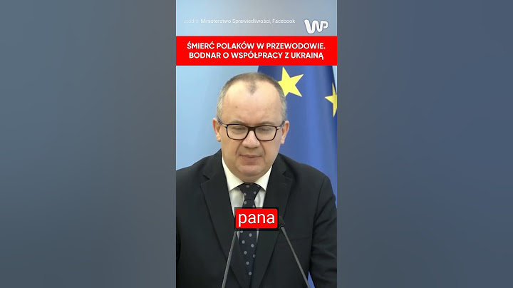 Bodnar wyraźnie niezadowolony z dotychczasowej współpracy ze stroną Ukraińską