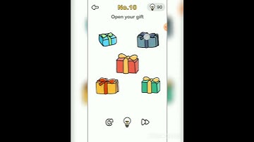 Open your gift.no.10 . finding santa challenge again Brain outs level 10.
