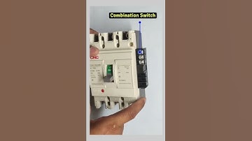 MCCB Molded case circuit breaker with shunt trip relay and combination switch@CNCElectric1988