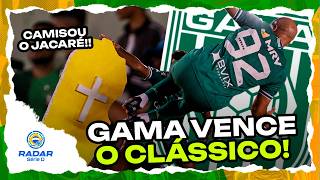 GAMA VENCE O BRASILIENSE NO CLÁSSICO! 🔥 GAMÃO CLASSIFICADO!! | RADAR SÉRIE D