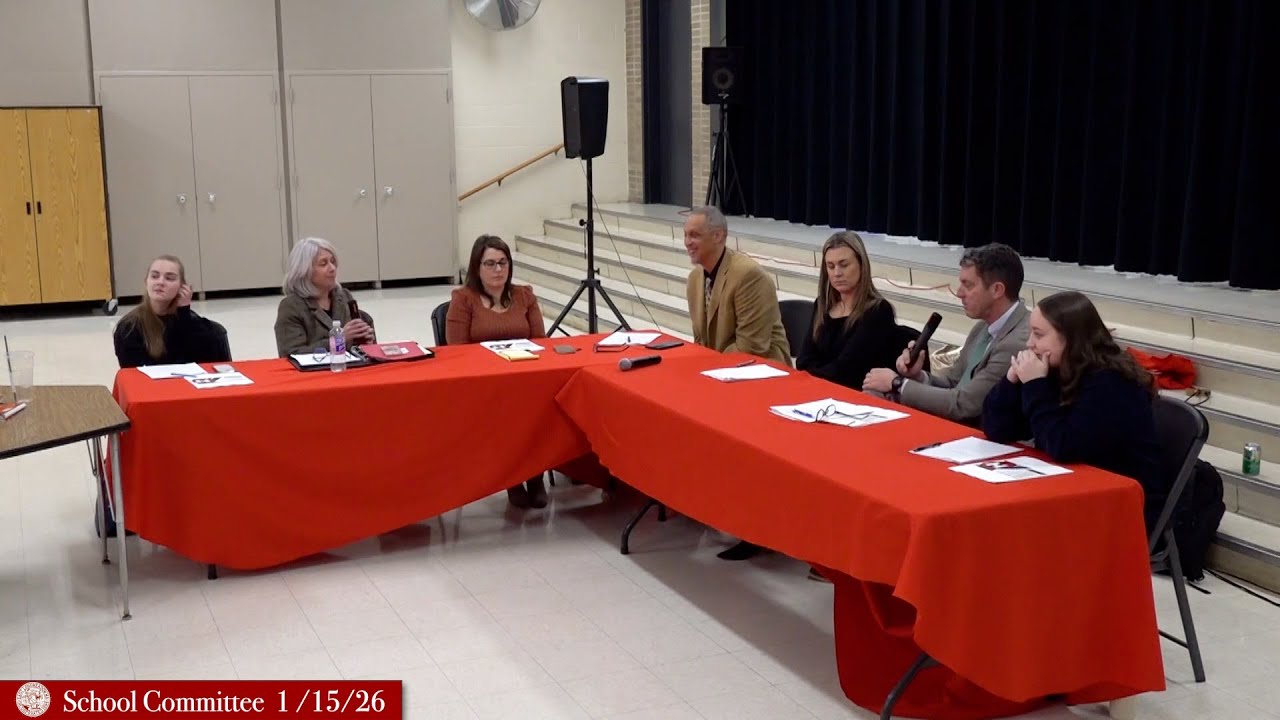 School Committee 1/15/26