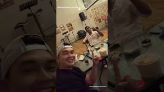 reunian pemain ikatan cinta al rendy dan riza #aryasaloka #ikatancinta #sinetron #rcti