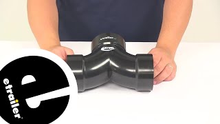 etrailer | Valterra Double Elbow DWV Fitting for RV Sewer System: The Breakdown