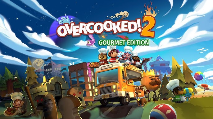 Overcooked - PC, Xbox One e PS4 - EXPANSÃO DE NATAL - FOGO NA