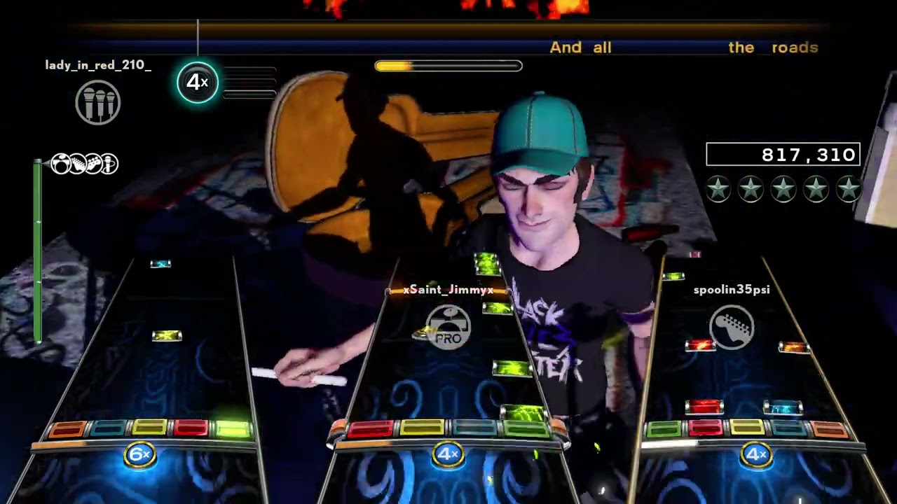 Rock Band 4 - Wonderwall - Oasis - Full Band [HD]