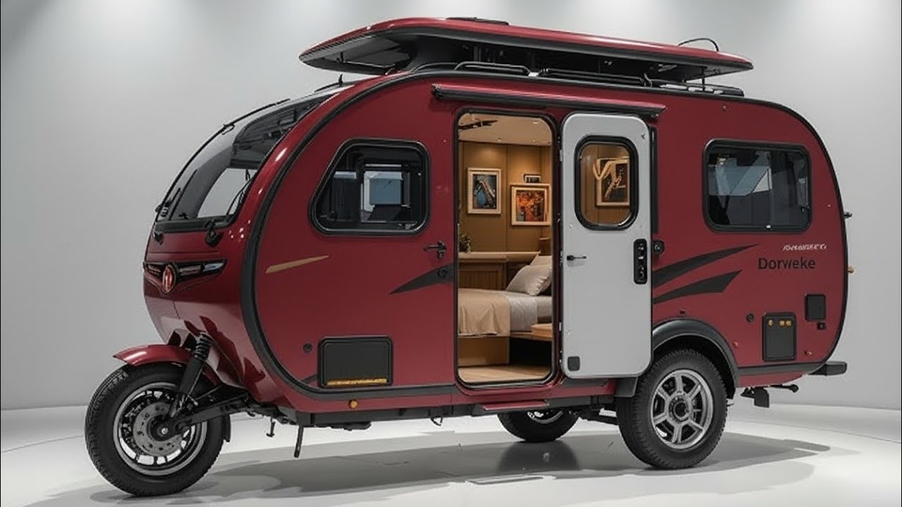 🔥 2026 Rent-Free Electric RV Camper – Leben ohne Miete, Reisen ohne Strom & Benzin! 🚐⚡