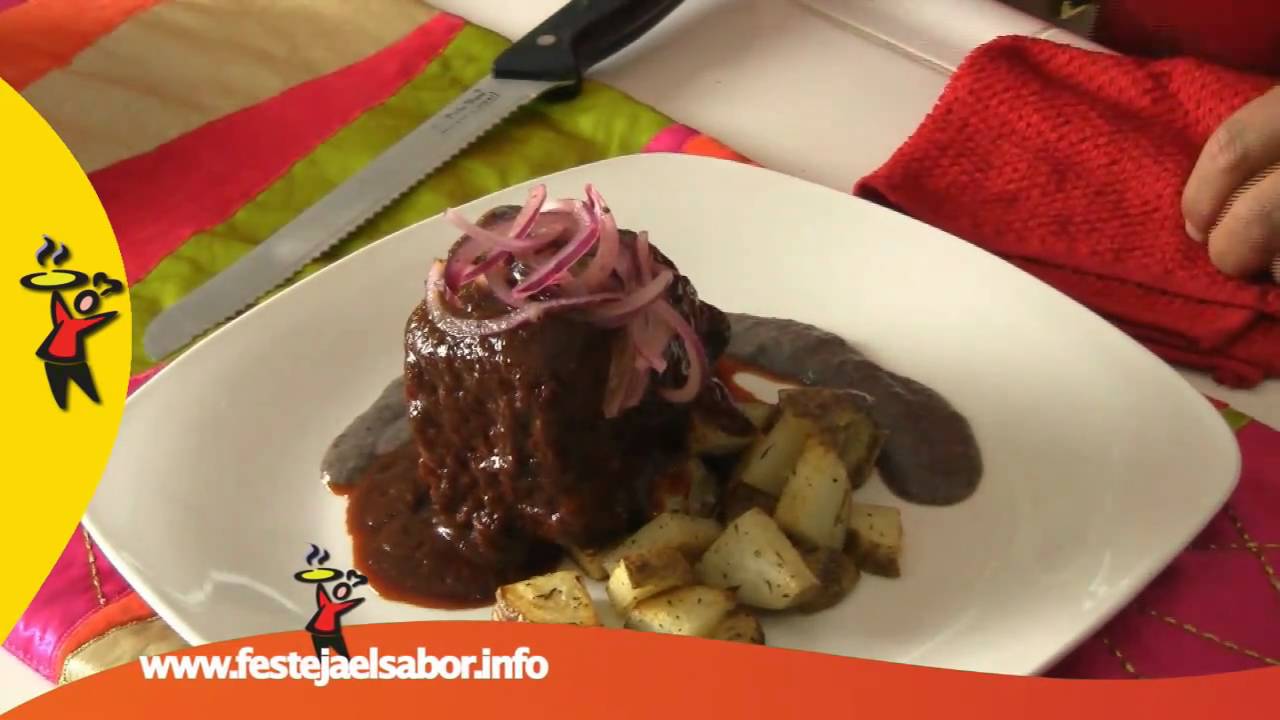 Festeja El Sabor Lomo Adobado y Salsa de Frijol al Tequila 02 YouTube