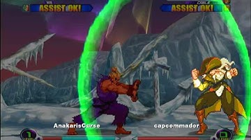 MVC2: Anakaris Curse vs capcommador (Low/Mid Tier Madness!!) - 03.03.21