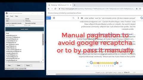 Linkedin Email Extractor