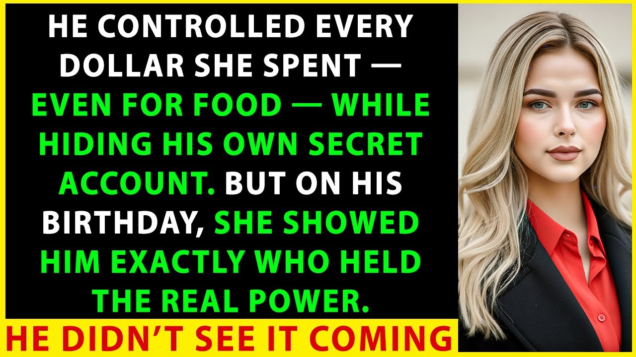 From Now On You'll Eat From Your Own Groceries — My Husband Declared, But On His Birthday...