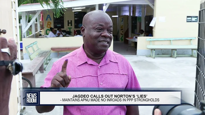 JAGDEO CALLS OUT NORTON’S ‘LIES’