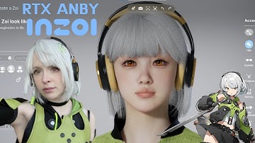 ZZZ Cosplayer Creates RTX Anby in inZOI (VTUBER FACE REVEAL)
